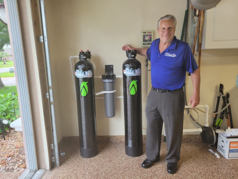 Whole House Filtration system installed for free for central florida residence